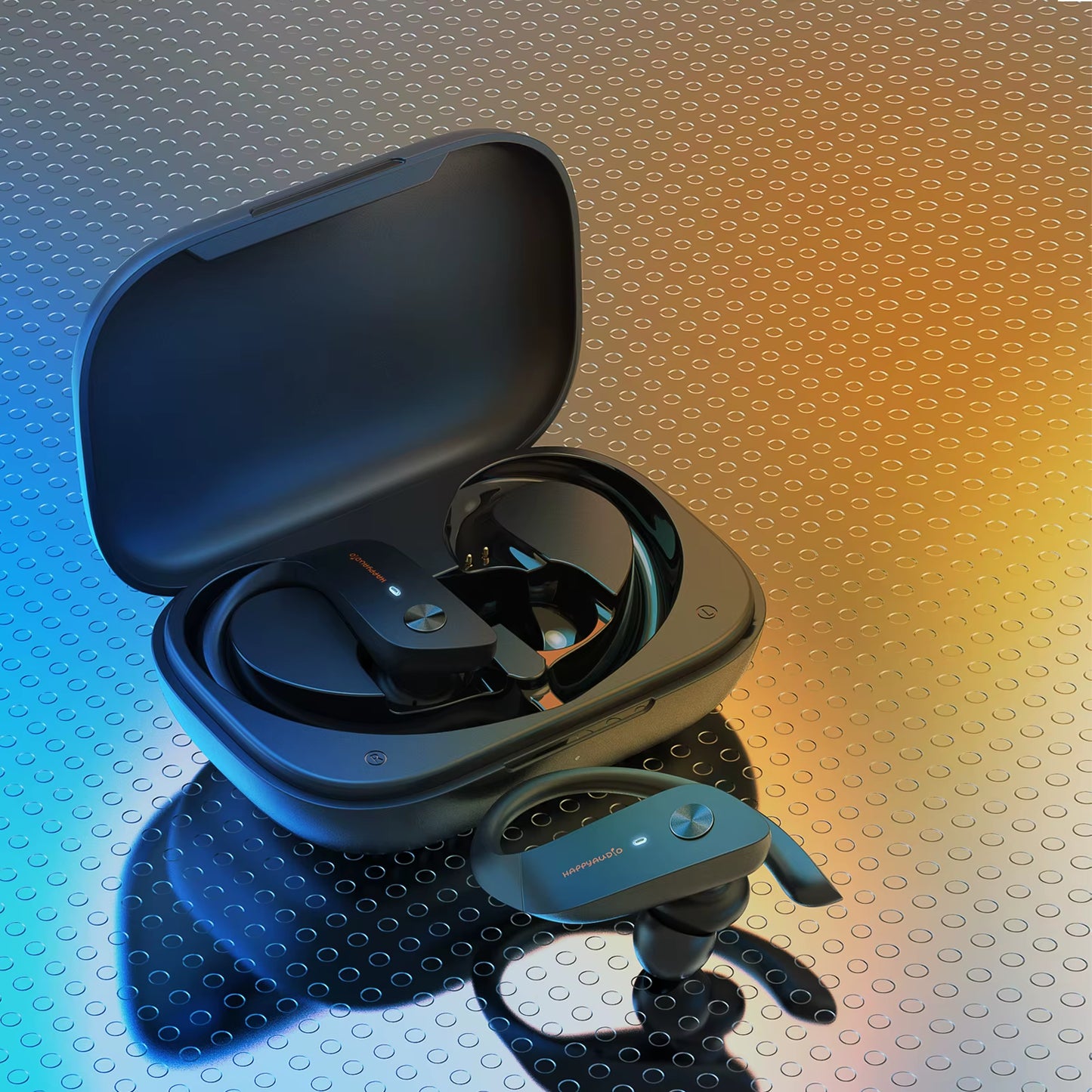 S3 TWS 5.3 Voice ENC Push Button Headphones IPX6 Sport Wireless Charging 56 Hours of Hplaytime