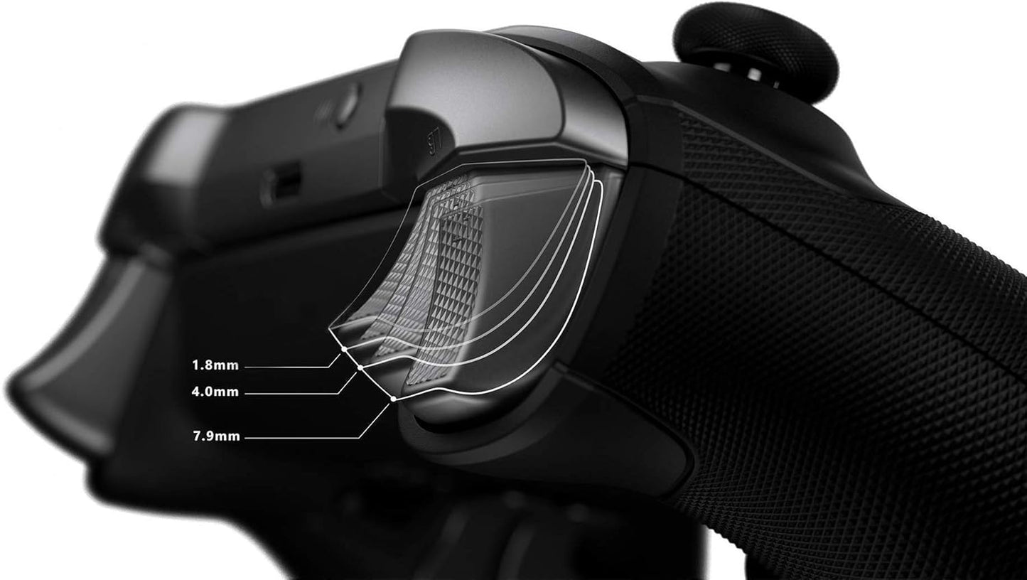 Elite Series 2 Controller with Custom Pro Rapid Fire Mod - for Xbox One, Series X/S, and Wired/Wireless PC Gaming - Comet Strike