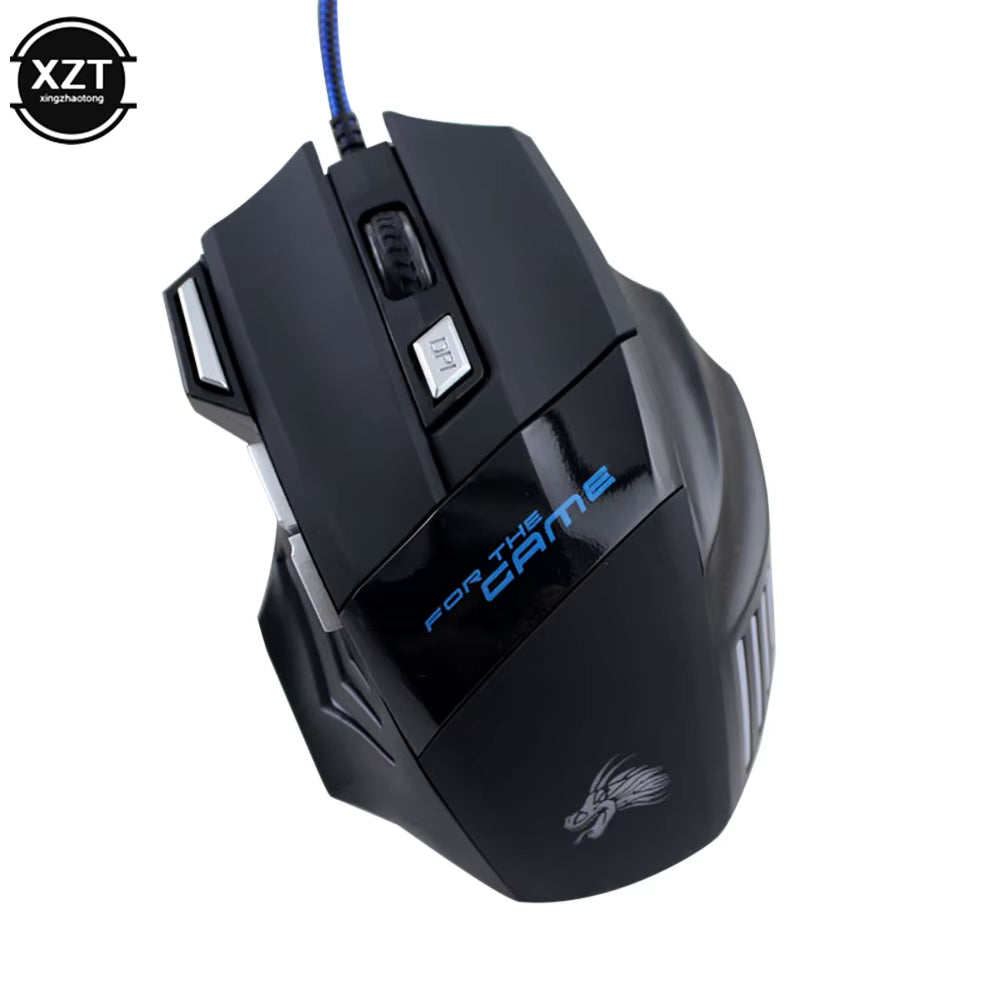 Professional Shenlong 7-Button LED Optical USB Wired Gaming Mouse for Competitive Gamers