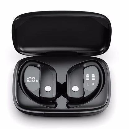 Bluetooth Wireless Headphones True Wireless Stereo Earphones Bass Earbuds Hands-Free Mic Cell Phone Headset for Sport Wokout