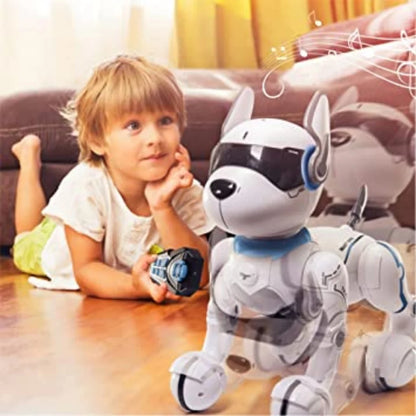 Remote Control Robot Dog Toy, Robots for Kids, Rc Dog Robot Toys for Kids 3,4,5,6,7,8,9,10 Year Old and Up, Smart & Dancing Robot Toy