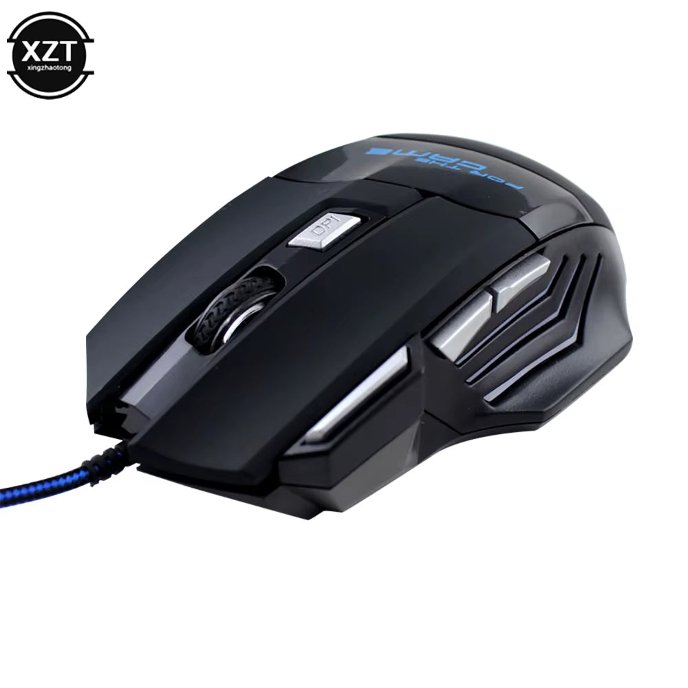 Professional Shenlong 7-Button LED Optical USB Wired Gaming Mouse for Competitive Gamers