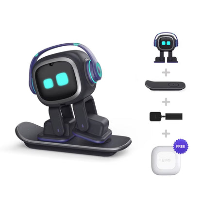 NEW EMO Robots and Accessories, Clothing,Toys,Desktop Voice Recognition, Emotional AI Communication, Intelligent Child Companion