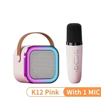 Professional Wireless Bluetooth Microphone and Speaker for Gaming, KTV, Karaoke, and Live Streaming - Compatible with iPhone, Samsung, and Laptops - Noise Reduction Technology