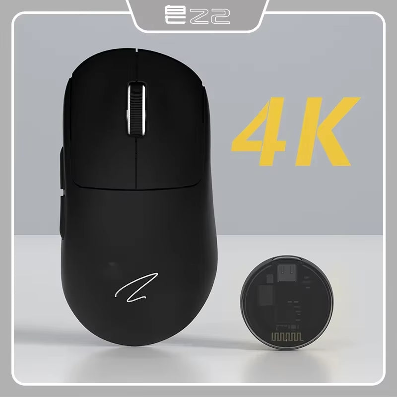 Original Zaopin Z2 Wireless Mouse 3Mode Bluetooth Paw3395 Ergonomics Lightweight Esports Laptop Office Gamer PC Gaming Mouse