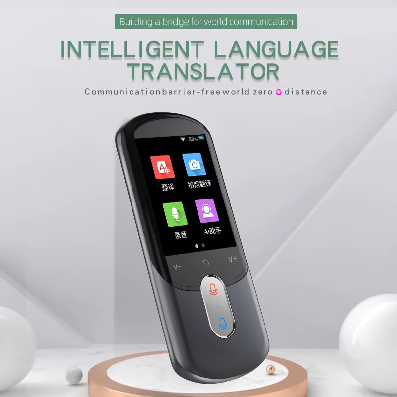 2025 New Sales F4 WIFI Translator Support 85 Online and 12 Offline 43 Countries Photo Translation