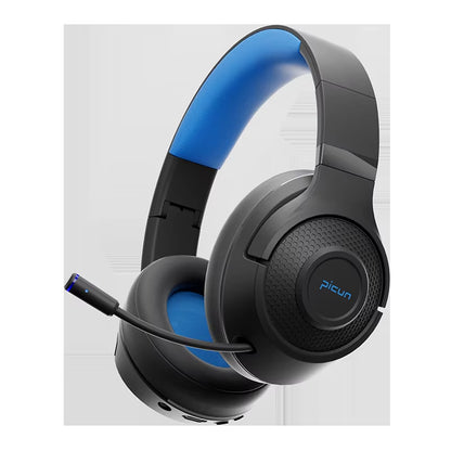 BG01 Wireless Gaming Headset with Microphone Lightweight Over-Ear Bluetooth 5.3 Headphones for Phone PC