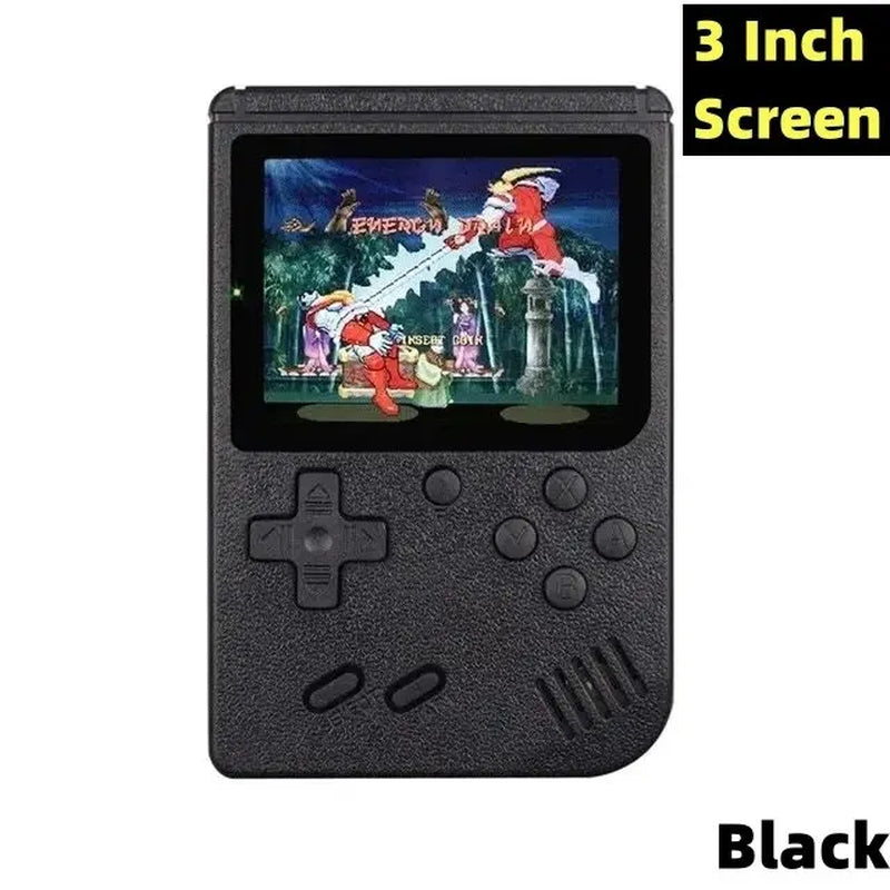 Portable Mini Handheld Retro Video Game Console with 500 Built-in Games and 3.0/2.4 Inch Color LCD Display