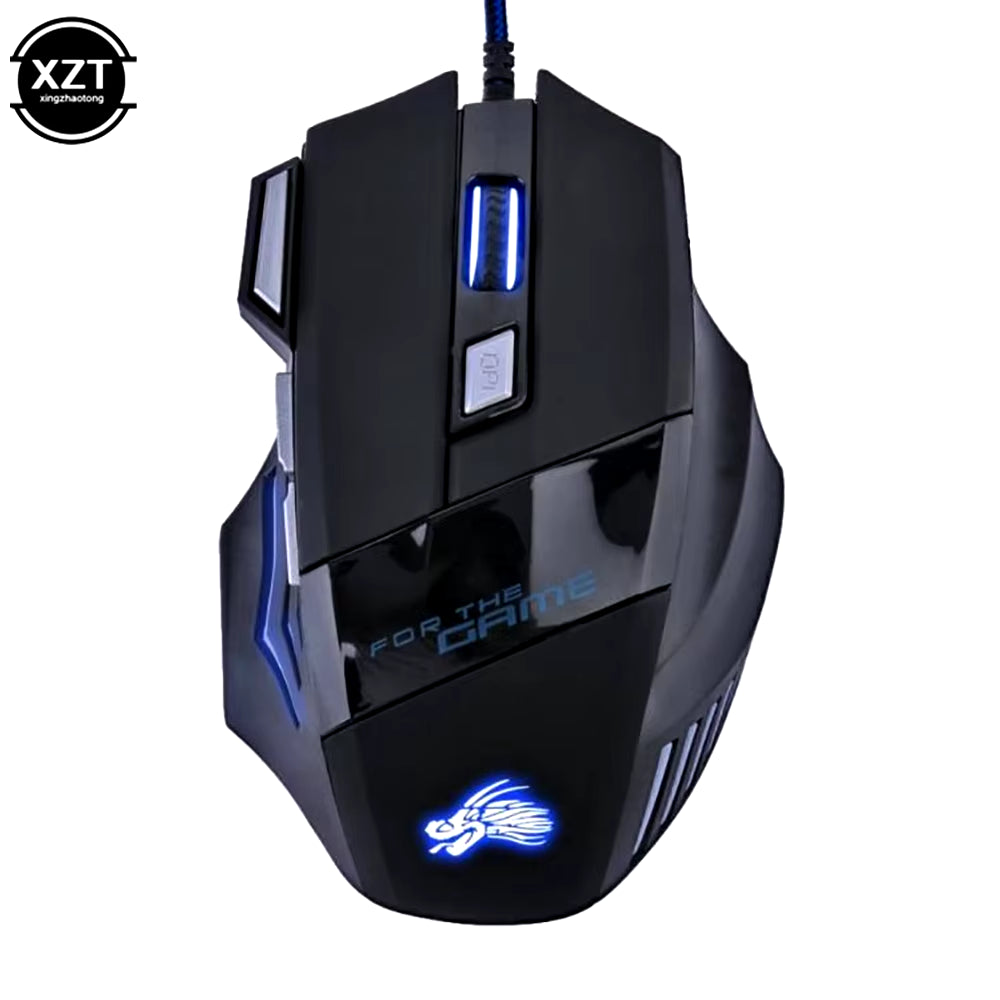 Professional Shenlong 7-Button LED Optical USB Wired Gaming Mouse for Competitive Gamers