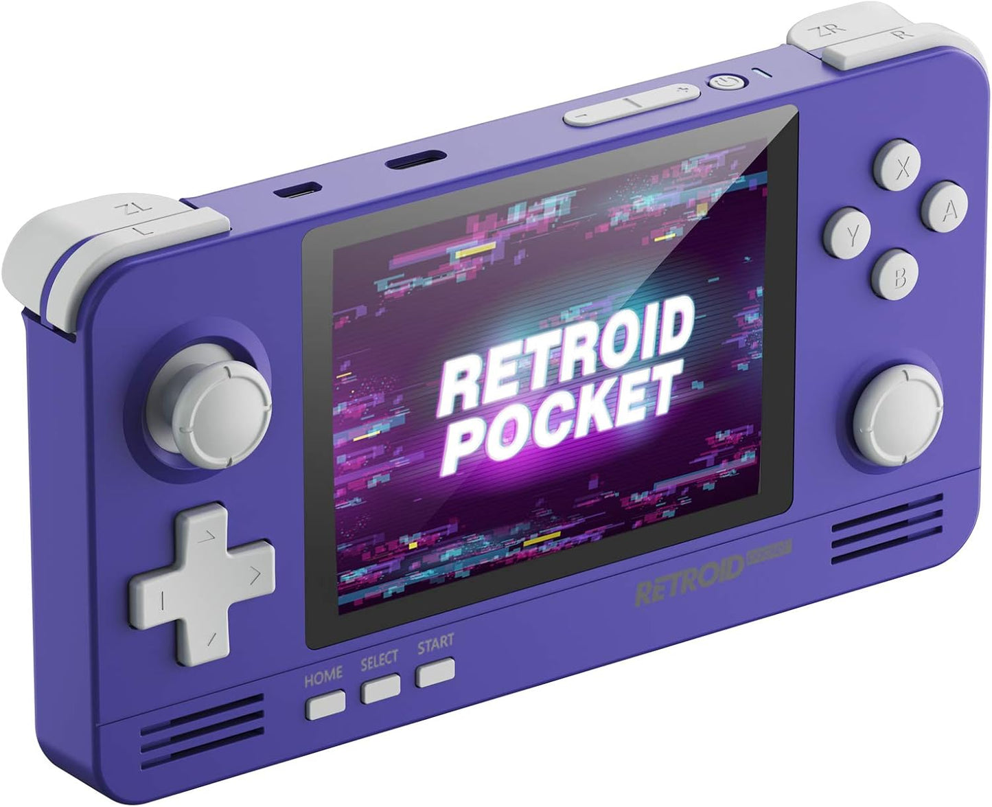 Retroid Pocket 2: Dual-Boot Android Handheld Game Console with Multiple Emulators, 3.5-Inch Display, and 4000mAh Battery (Indigo)