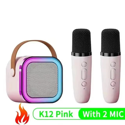 Professional Wireless Bluetooth Microphone and Speaker for Gaming, KTV, Karaoke, and Live Streaming - Compatible with iPhone, Samsung, and Laptops - Noise Reduction Technology