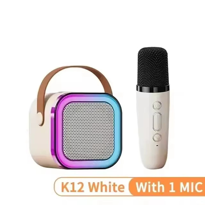 Professional Wireless Bluetooth Microphone and Speaker for Gaming, KTV, Karaoke, and Live Streaming - Compatible with iPhone, Samsung, and Laptops - Noise Reduction Technology