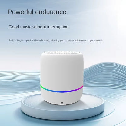 Wireless Bluetooth Speaker AI Intelligent Voice Control Mini Speaker Portable Subwoofer Outdoor Mini Subwoofer Speakers