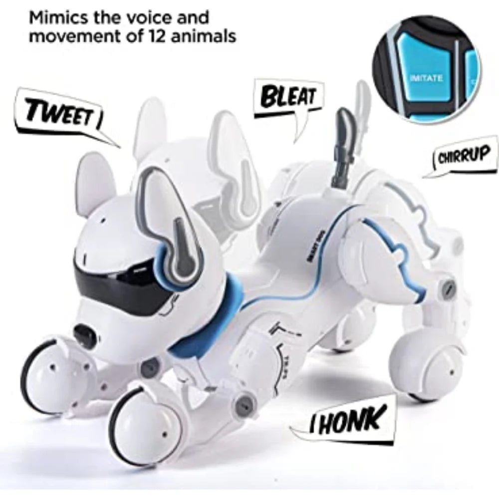 Remote Control Robot Dog Toy, Robots for Kids, Rc Dog Robot Toys for Kids 3,4,5,6,7,8,9,10 Year Old and Up, Smart & Dancing Robot Toy