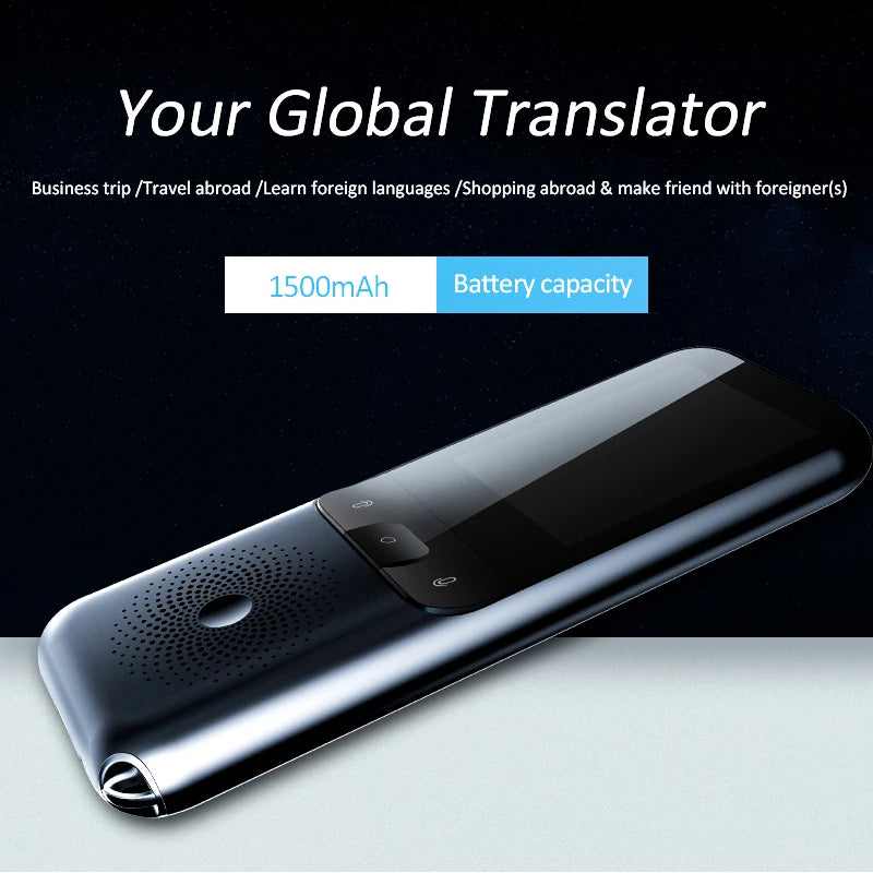 T11 Portable Audio Translator 138 Language Smart Translator Offline in Real Time Smart Voice AI Voice Photo Translator