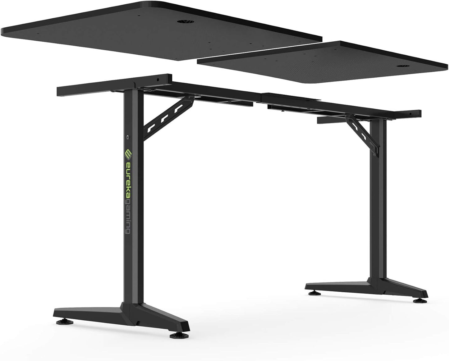 47-Inch Black Desk Model ERK-GIP-P47B-V1