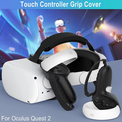 HUNDAI Oculus  Controller Grip Accessories - Non-Slip Joystick Covers and Protective Grips