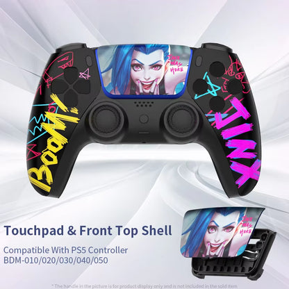 Front Shell Touchpad Replacement for PS5 Controller BDM-010, 020, 030, 040, 050 - James and Jinx Design