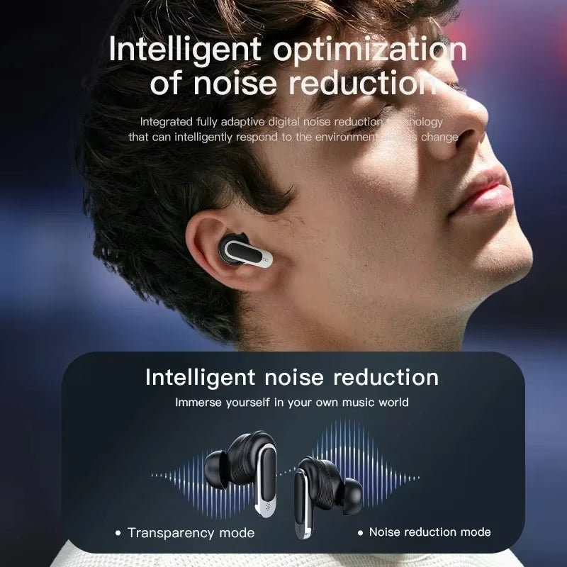 Xiaomi Tour Pro 2 LCD Touch Screen Visible Sport Earphones ANC Wireless Earbuds Bluetooth Headphones Built-In Mic Headset