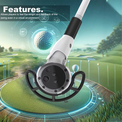 VR Golf Club Attachment for Meta Quest 3 Controller - Enhanced Grip for Tennis, Baseball, and Kayaking Accessories