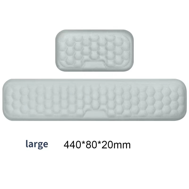 Ergonomic Memory Foam Keyboard Wrist Rest Pad for Gaming Desks