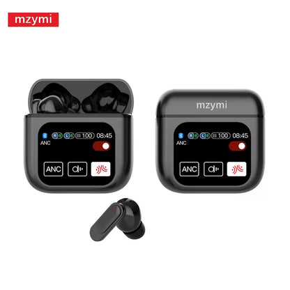 Mzymi ANC Bluetooth5.4 Earbuds SE60 Wireless Earphones 9D Sound in Ear Waterproof Headphones Gaming Headset with Mic for XIAOMI