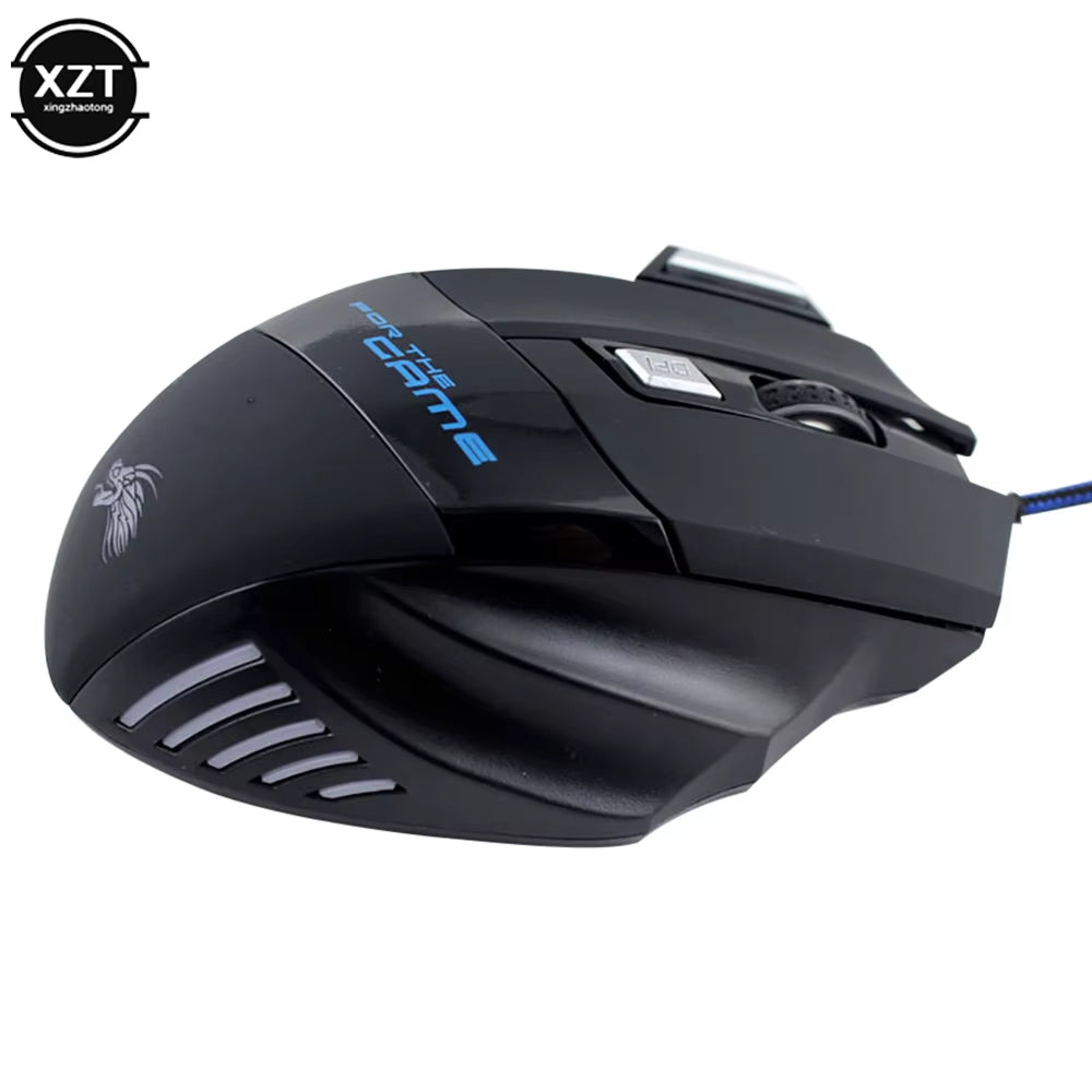 Professional Shenlong 7-Button LED Optical USB Wired Gaming Mouse for Competitive Gamers