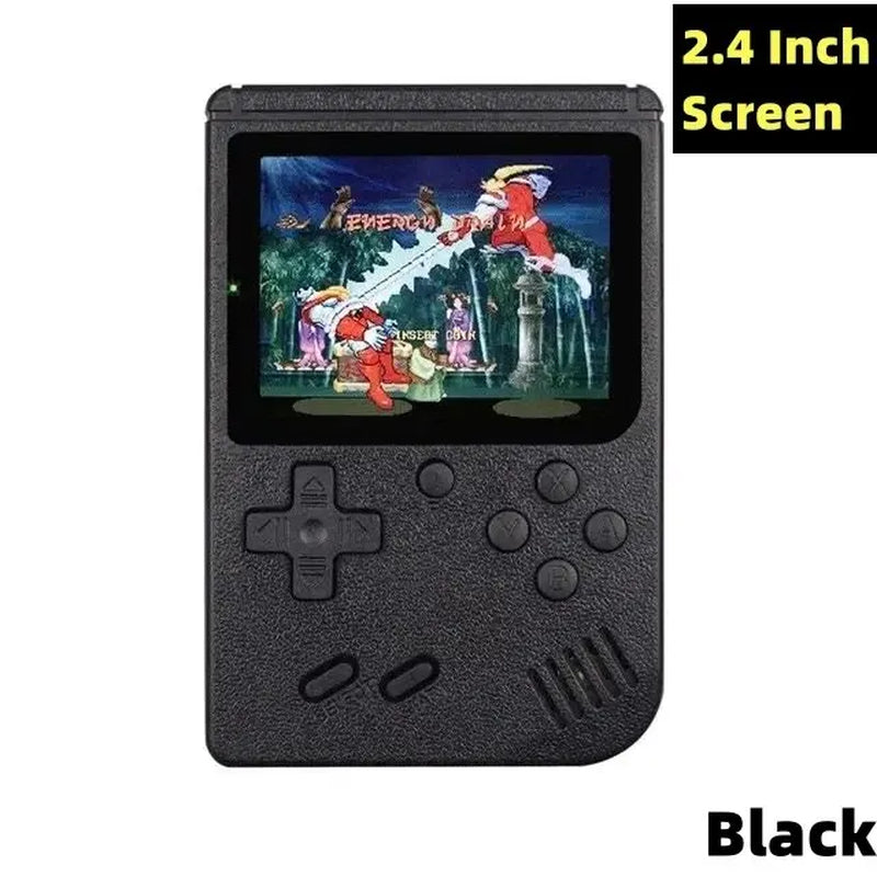 Portable Mini Handheld Retro Video Game Console with 500 Built-in Games and 3.0/2.4 Inch Color LCD Display