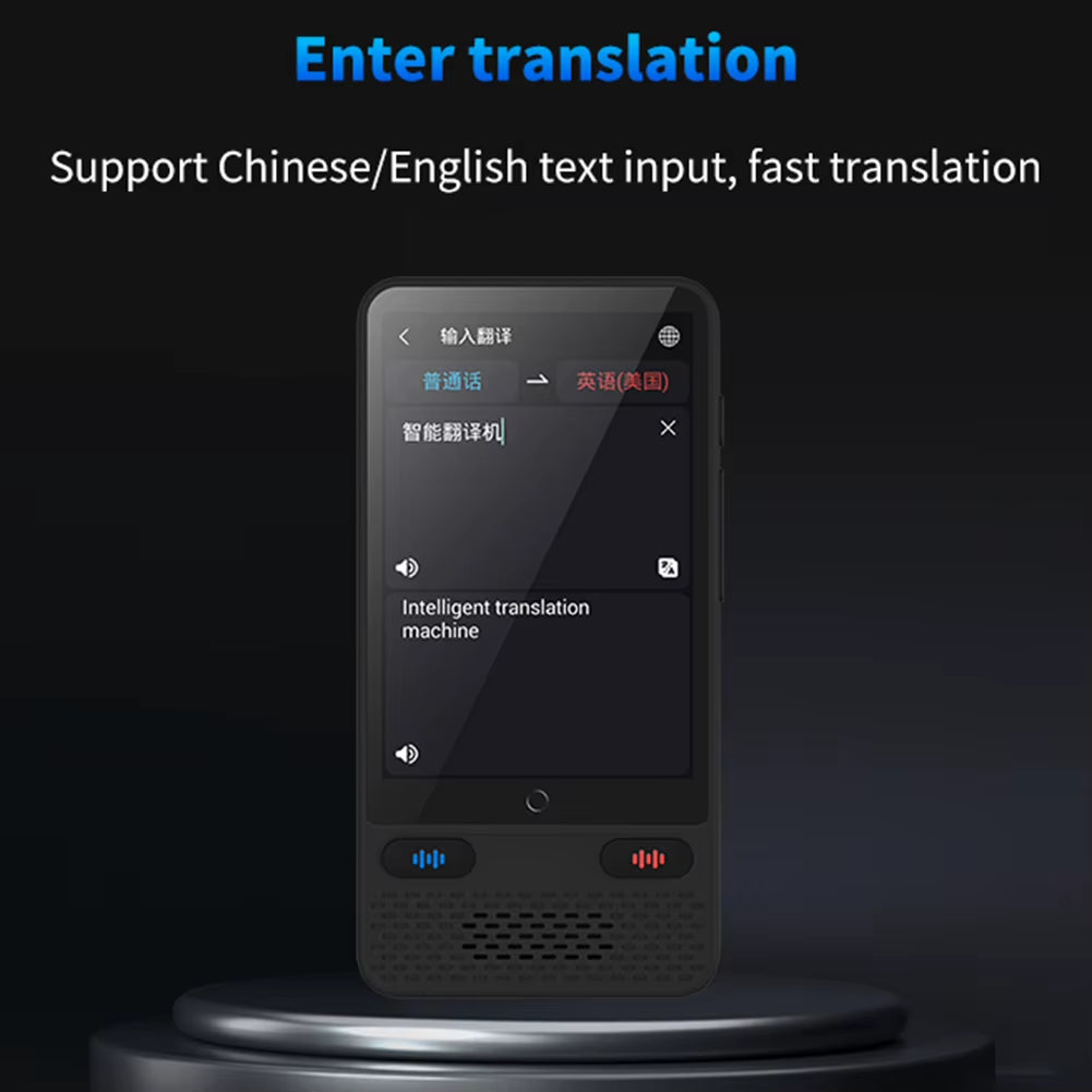 Portable Language Translator Device 138 Real-Time Languages Instant Voice Translator with Online Offline Translation