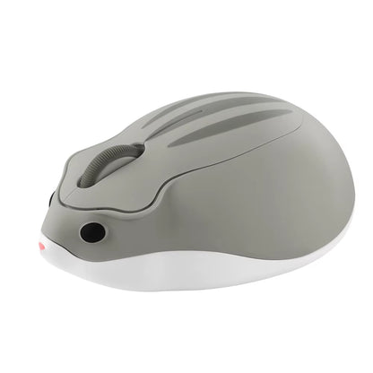 2.4G Wireless Optical Mouse - Ergonomic Mini Hamster Design in Pink, 1600 DPI, Ideal for Laptops and Kids' Gifts