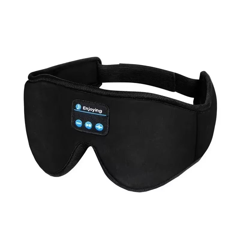 Mask for Sleep Headphones Bluetooth 3D Eye Mask Soft Elastic Comfortable Music Play Sleeping Headphones with Built-In HD Speaker