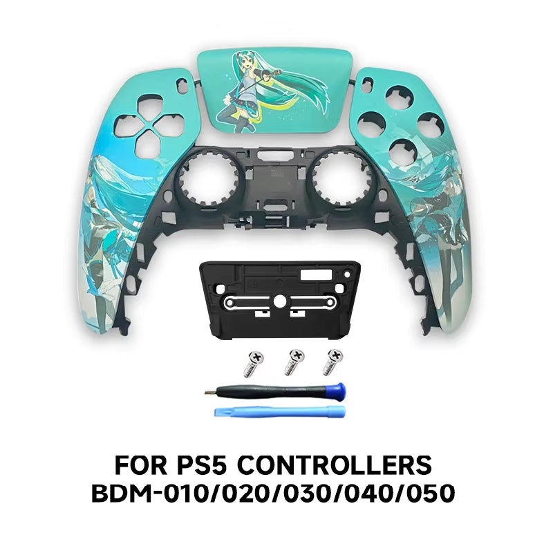 Front Shell Touchpad Replacement for PS5 Controller BDM-010, 020, 030, 040, 050 - James and Jinx Design