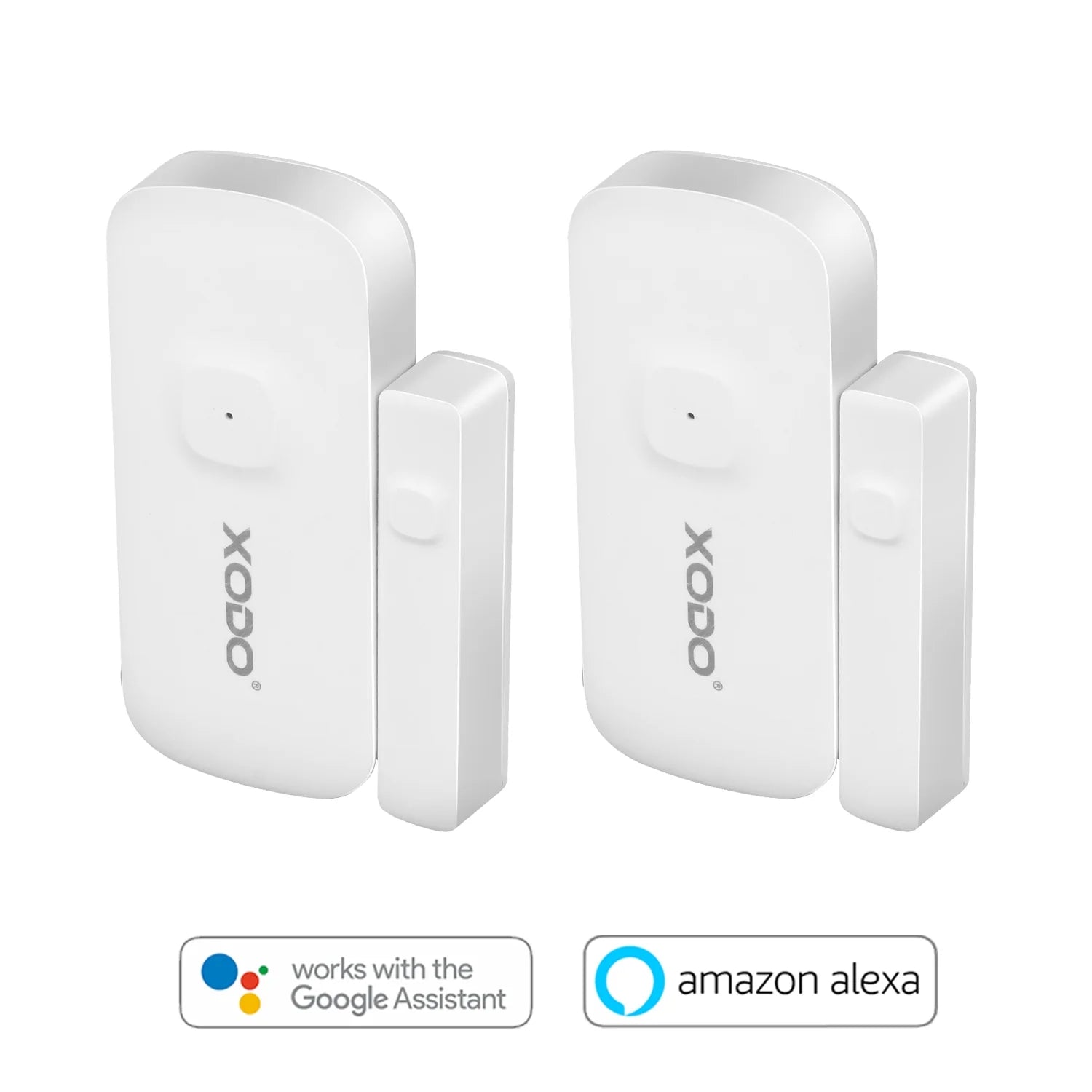 DS1 2-Pack Wi-Fi Security Door Window Sensor, Google & Alexa Compatible