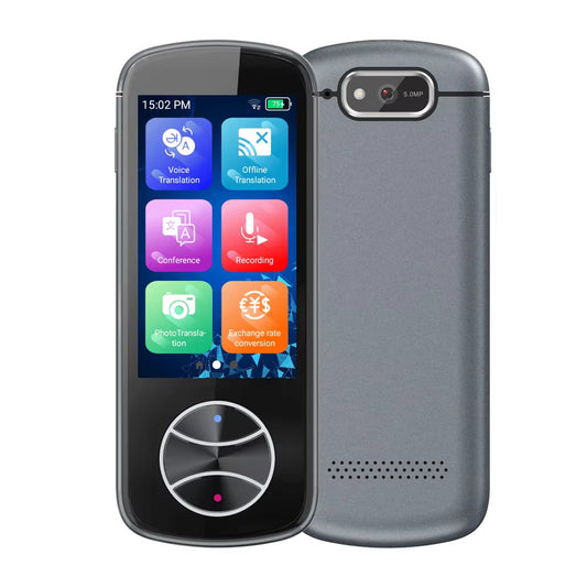 New V10 Language Translator Device Portable Audio Translator 137 Language Smart Translator Offline in Real Time Smart Voice AI