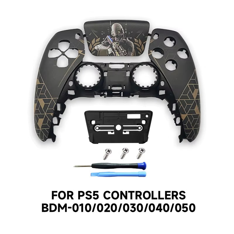 Front Shell Touchpad Replacement for PS5 Controller BDM-010, 020, 030, 040, 050 - James and Jinx Design