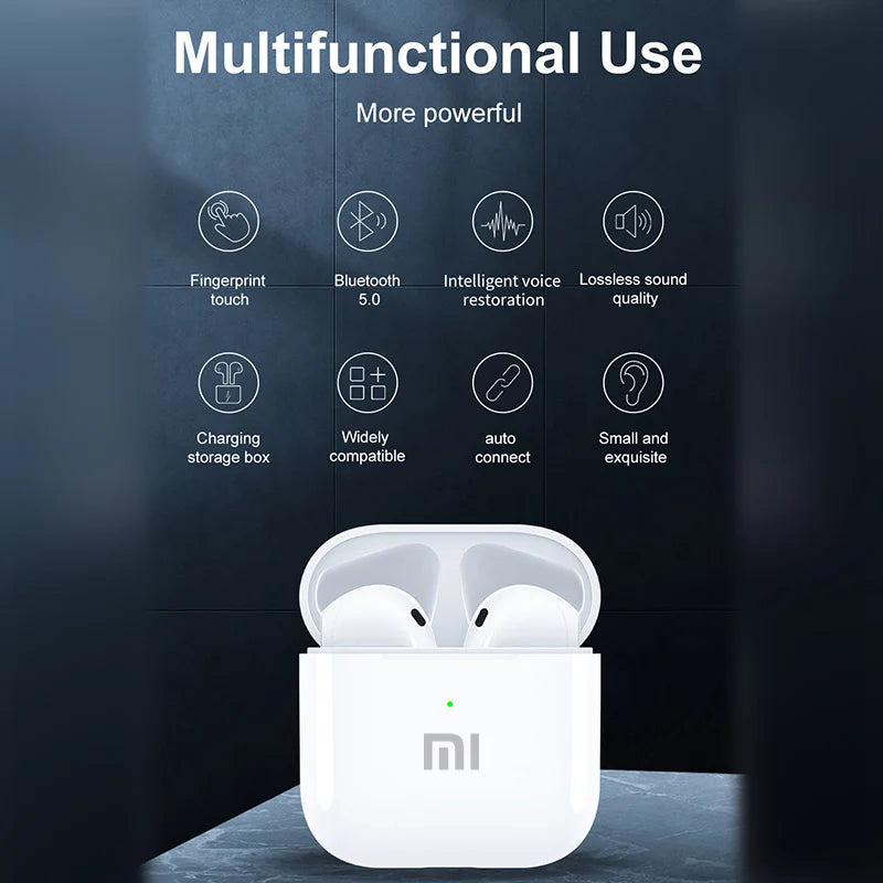 Xiaomi  Bluetooth Earbuds Wireless Headsets TWS Stereo Earphones Hifi Sport Headphones with Mic Compatible All Phones