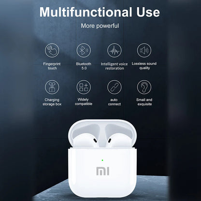 Xiaomi  Bluetooth Earbuds Wireless Headsets TWS Stereo Earphones Hifi Sport Headphones with Mic Compatible All Phones