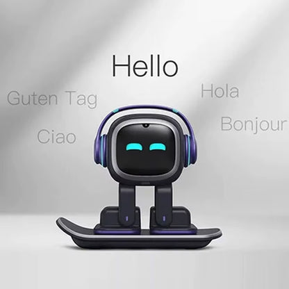 NEW EMO Robots and Accessories, Clothing,Toys,Desktop Voice Recognition, Emotional AI Communication, Intelligent Child Companion