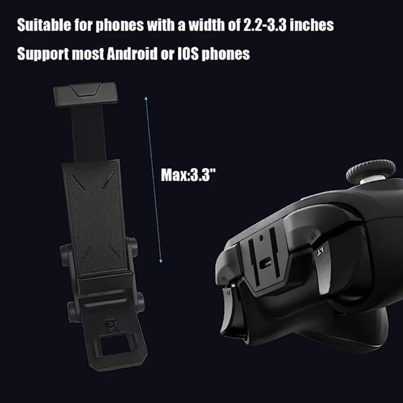 Original Phone Holder for APEX4, APEX3, Vader 3 Pro, Vader 3, VADER2, Wireless, APEX, and X8Pro Gamepads