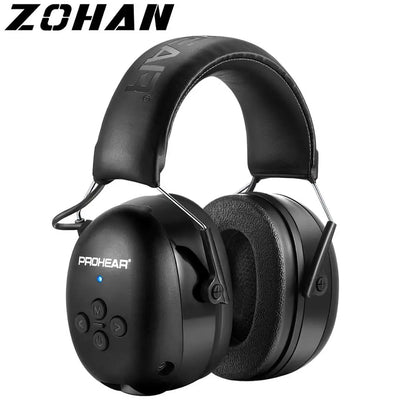 Electronic Headphone 5.0 Bluetooth Earmuffs Hearing Protection Headphones for Music Safety Noise Reduction Charging