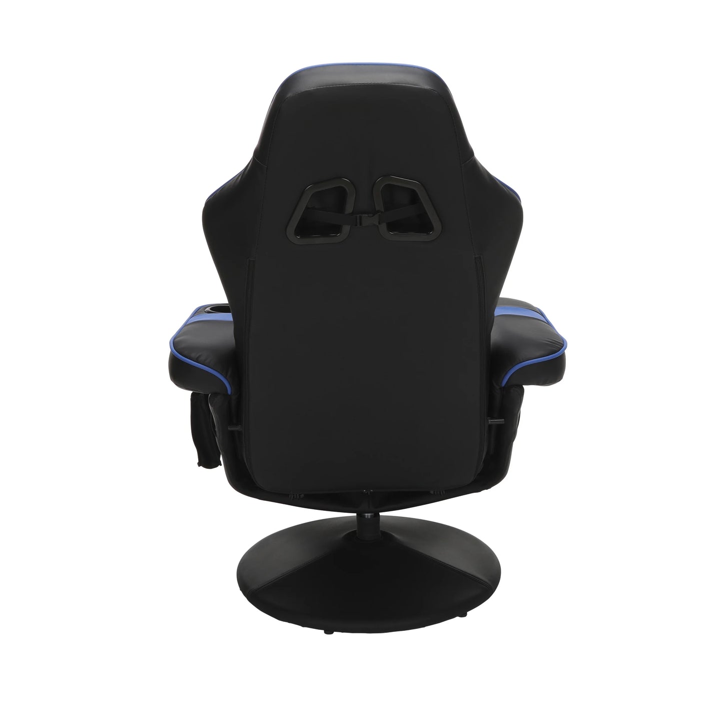 900 Gaming Recliner - Video Games Console Recliner Chair, Computer Recliner, Adjustable Leg Rest and Recline, Recliner with Cupholder, Reclining Gaming Chair with Footrest - Blue